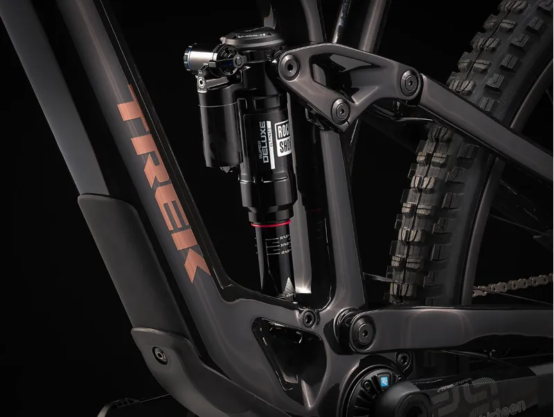 Fuel EXe 9.9 XTR Full Suspension Electric Mountain Bike 2024 in Smoke-3